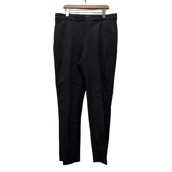 NWT J.Crew Kate Pants Black Trouser Women's 16 Work Measures 38 X 31 - Picture 3 of 10